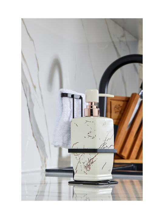 SteweHome Dispenser Κουζίνας Κεραμικό Λευκό 200ml