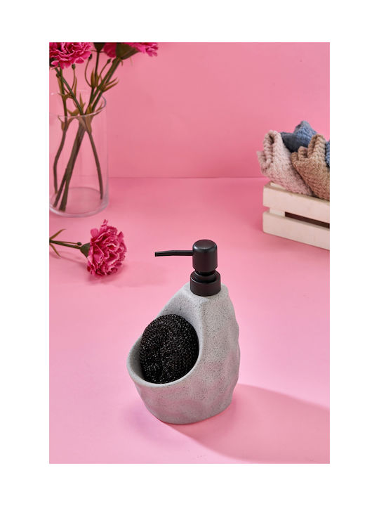 SteweHome Εντοιχιζόμενο Dispenser Κουζίνας Κεραμικό Γκρι 650ml