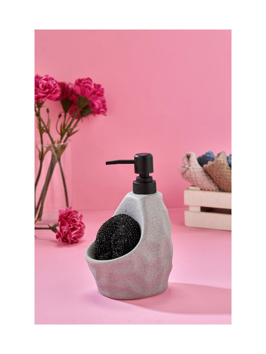 SteweHome Εντοιχιζόμενο Dispenser Κουζίνας Κεραμικό Γκρι 650ml