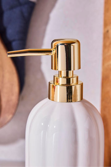 SteweHome Dispenser Κουζίνας από Πορσελάνη Λευκό