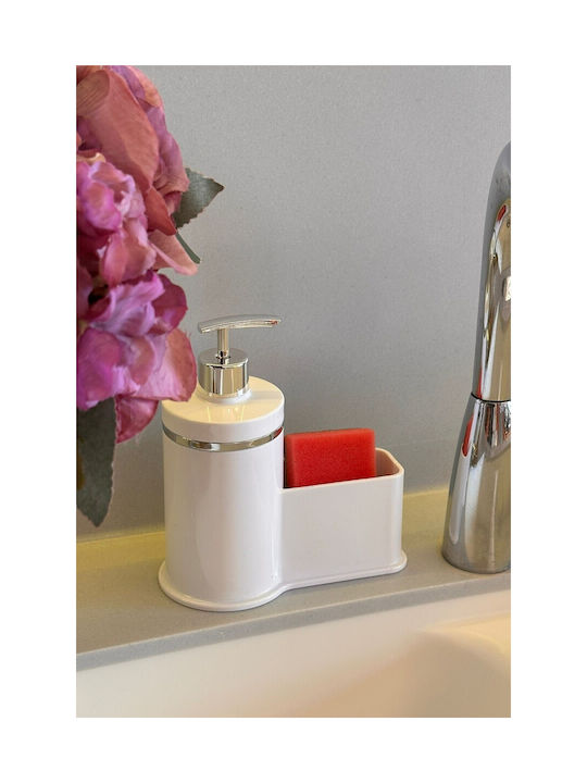 SteweHome Dispenser Κουζίνας Μεταλλικό Λευκό