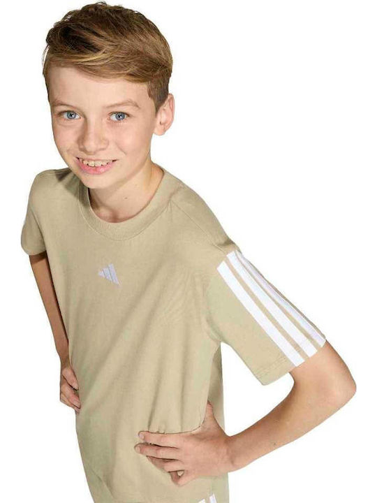 Kids Short-Sleeved Blouse Khaki