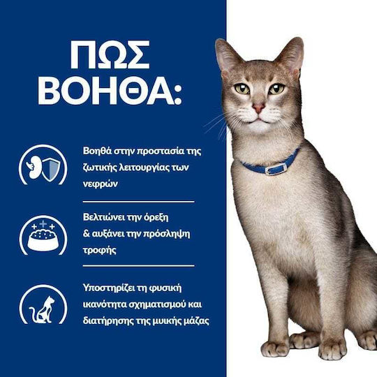 Hill's Feline K D Ξηρά Τροφή Γάτας με Σολομό 1.5kg