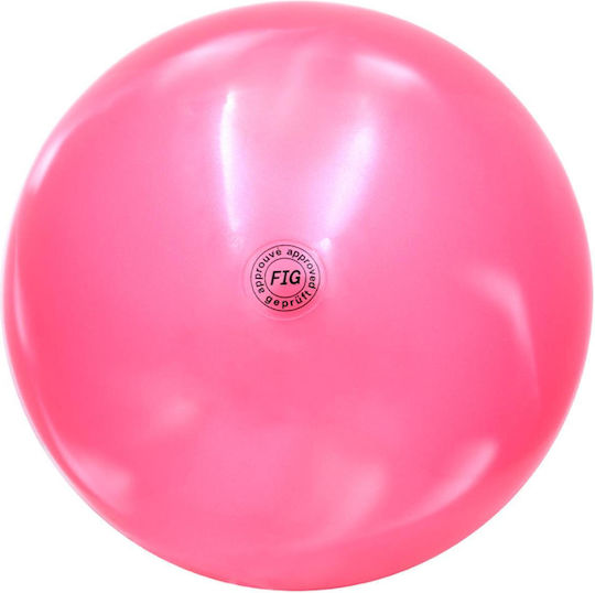 Athlopaidia 009.82802 Rhythmische Gymnastik Ball mit Durchmesser 19cm Rot