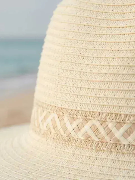 Doca Women' Wicker Hat Beige