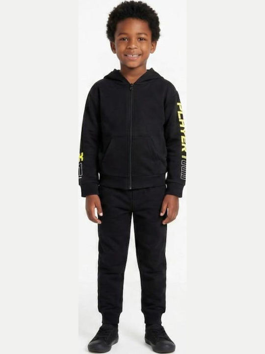 Kinder Trainingsanzüge Mit Jacke Schwarz 2 Stück