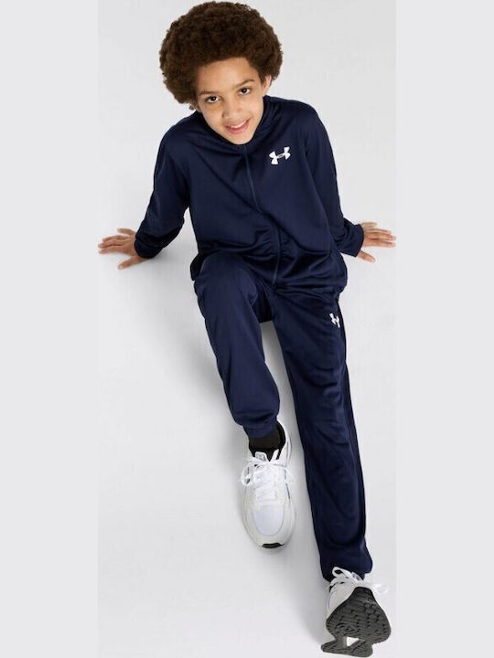 Kinder Sweatpants Set Mit Jacke Dunkelblau 2Stücke
