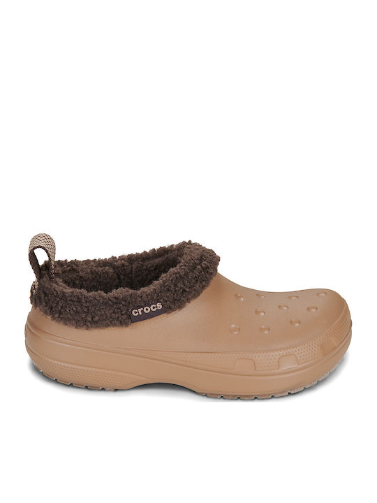 Classic Women's Winter Slippers Brown