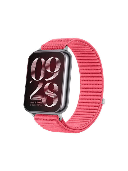 Xiaomi Redmi Watch 4 5 6 Smart Band 8 Pro/9 Pro/10 Pro Curea Nylon Magic Tape Roz Xiaomi Redmi Watch 4 5 6 Smart Band 8 Pro/9 Pro/10 Pro Curea Nylon Magic Tape Roz