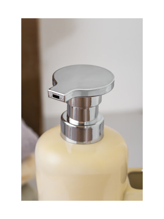 SteweHome Kitchen Porcelain Ecru Dispenser 550ml