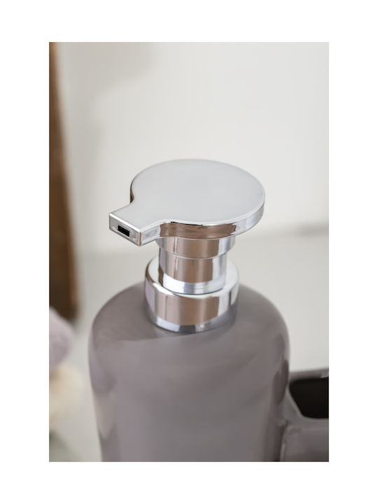 SteweHome Dispenser Κουζίνας από Πορσελάνη Γκρι 550ml