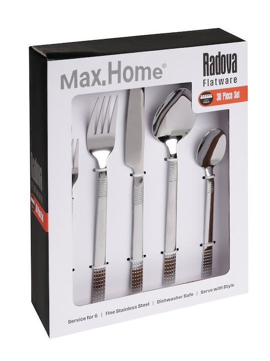 Max Home Set de tacâmuri Cupru 30 buc
