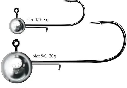 Dragon Jig Head Aggressor V-Point – Slim Silicone Lures 3g