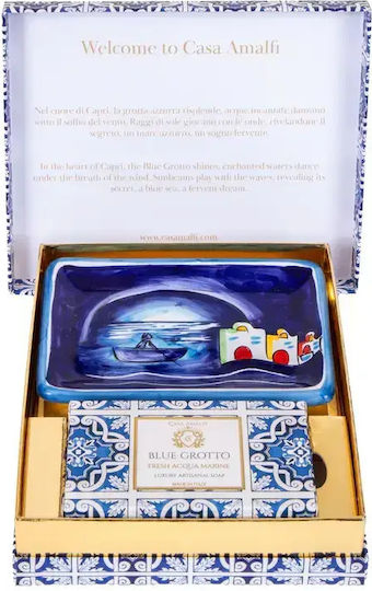 Casa Amalfi Handgefertigte Seife mit Sheabutter & Lavendel 1 Stück