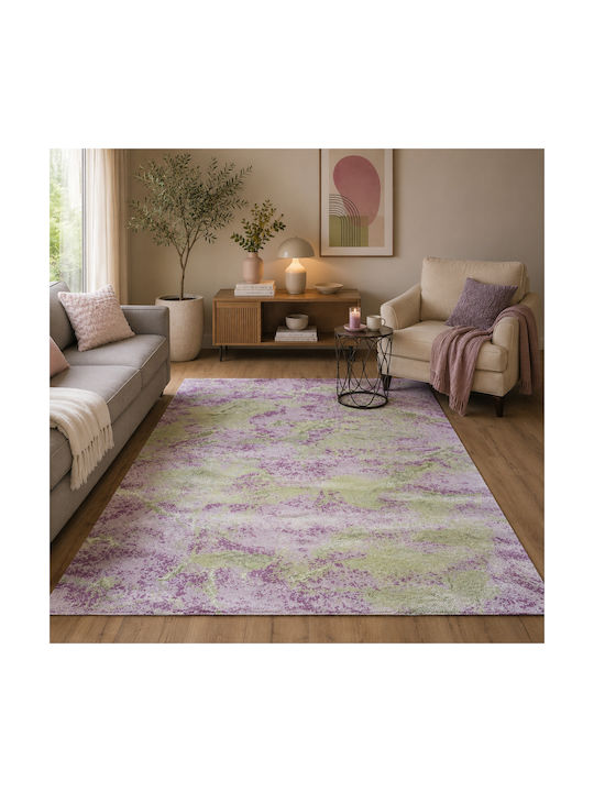 Homeone Bologna 190x225cm Λιλά / Κρεμ