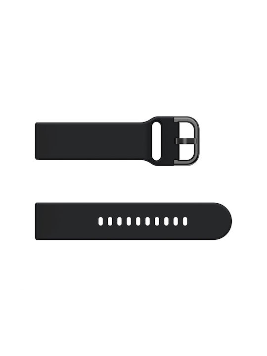 Каишка Силикон Черен (Amazfit GTR 47мм)