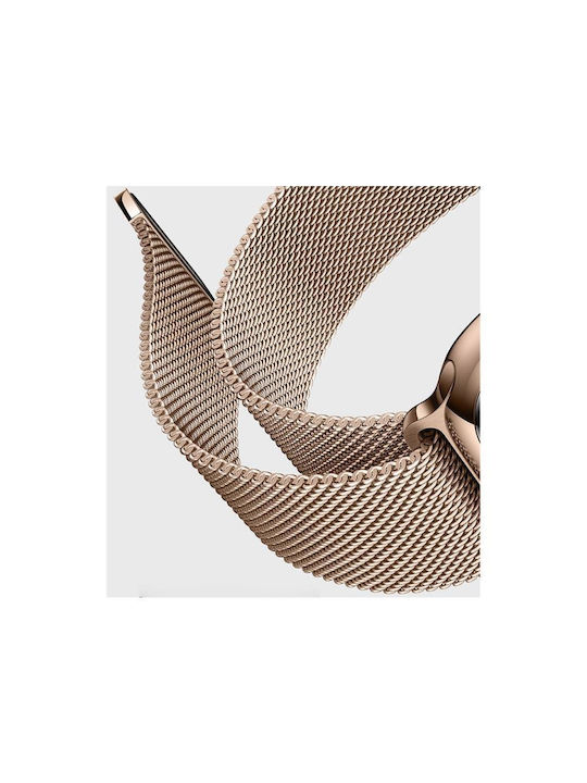 Devia Elegant Milanese Λουράκι Μεταλλικό Ασημί (Apple Watch 38/40/41mm)