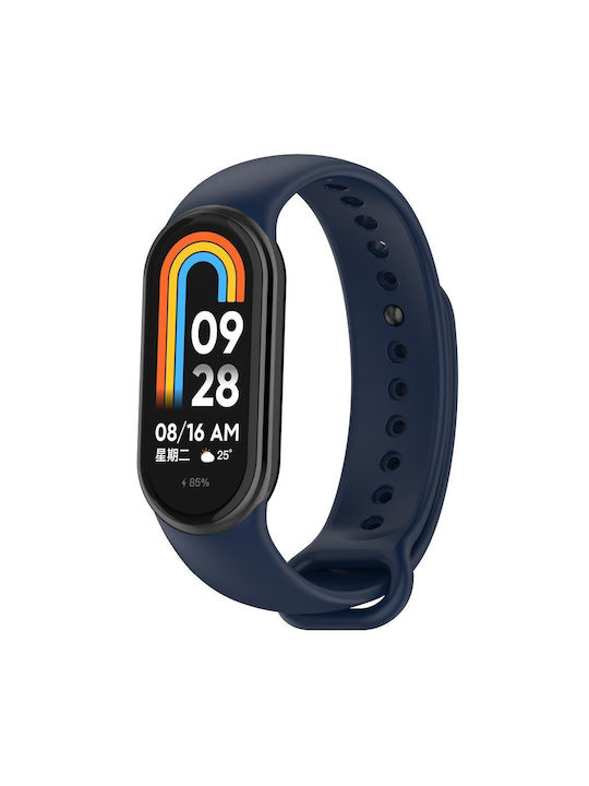 Λουράκι Σιλικόνης Μπλε (Smart Band 8 / Smart Band 9 / Smart Band 10)