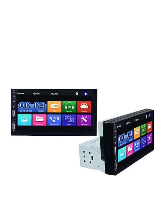 Car Audio System 2DIN (Bluetooth/USB/AUX) with Touch Screen 7"