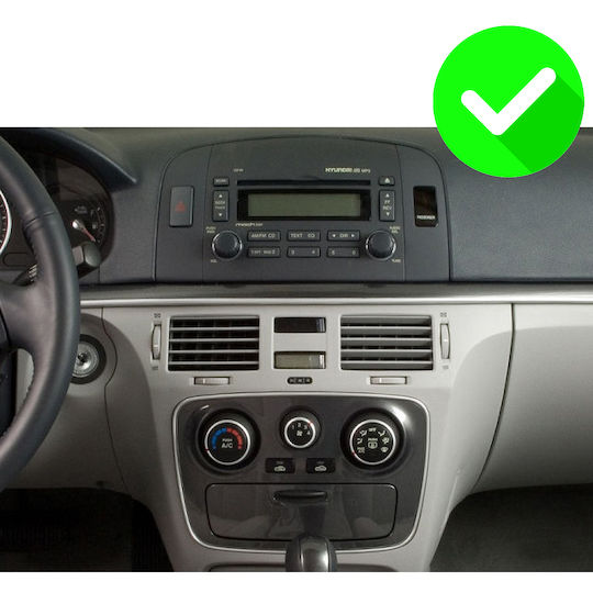 Carmedia Car Audio System for Hyundai Sonata 2006-2009 with Touch Screen 9 inches Bluetooth USB Wi-Fi GPS Apple CarPlay Android Auto