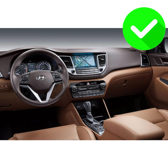 Carmedia Ηχοσύστημα Αυτοκινήτου για Hyundai Tucson 2015-2019 (Bluetooth/USB/WiFi/GPS/Apple-Carplay/Android-Auto) με Οθόνη Αφής 9"
