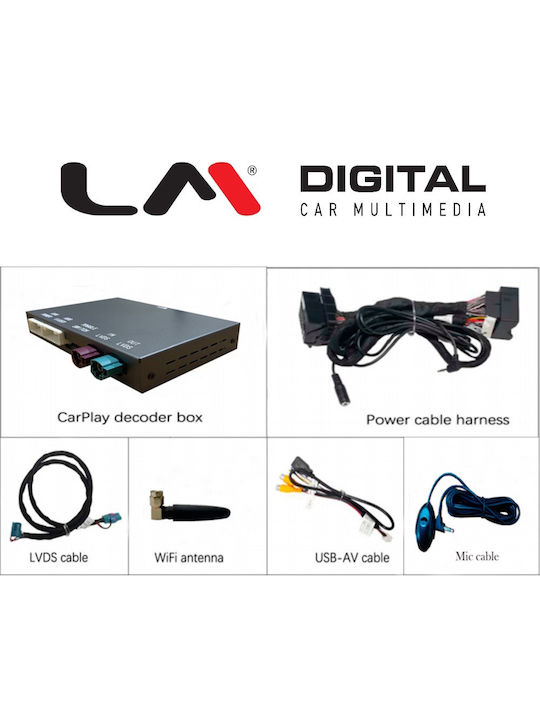 LM Digital Автомобилна Аудио Система 2004 Bluetooth USB Вграден Wi-Fi GPS