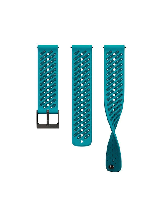 Suunto Wearable Straps Athletic 8 Wave Blue S+m 22mm Ss051244000