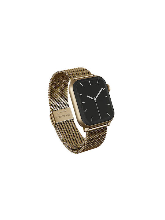 Burga Elegance Armband Rostfreier Stahl Gold (Apple Watch 38/40/41/42mm)