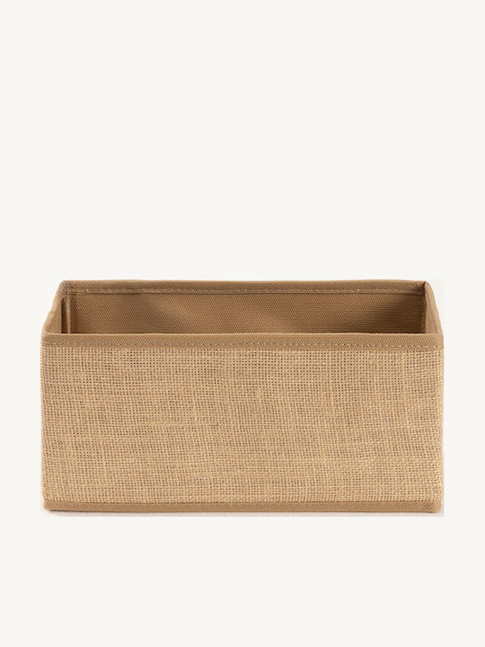 SteweHome Set of Brown Wicker Decorative Baskets 35x50cm 4 Pieces