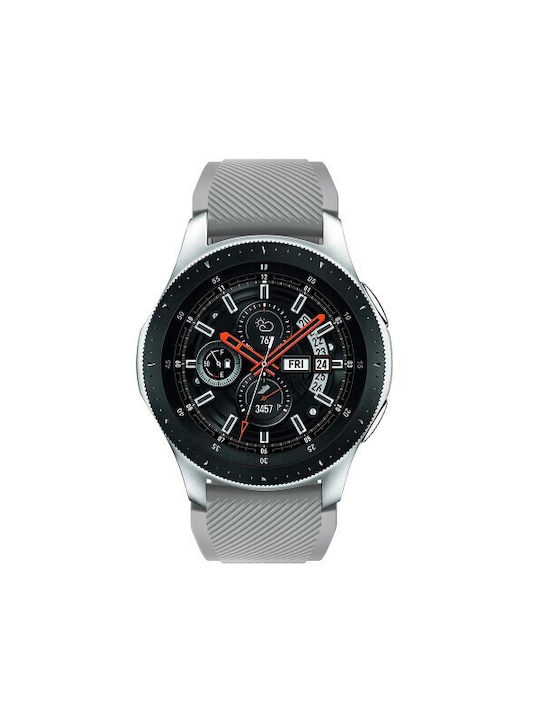 Curea Silicon Gri (Galaxy Watch (46mm) / Gear S3 - Galaxy Watch (46mm) / Gear S3) 841300588D