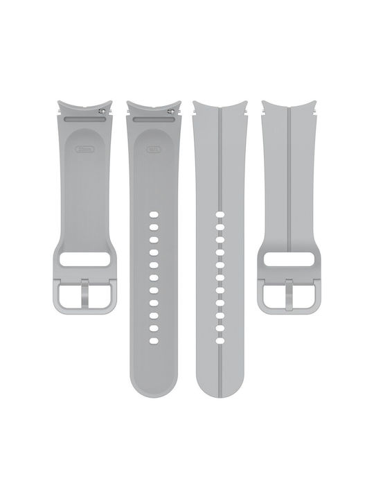 Samsung Каишка Силикон Сив (Samsung Watch 4/5)