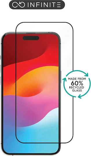 eSTUFF Full Face Tempered Glass 10τμχ Μαύρο (iPhone 15 Pro Max)
