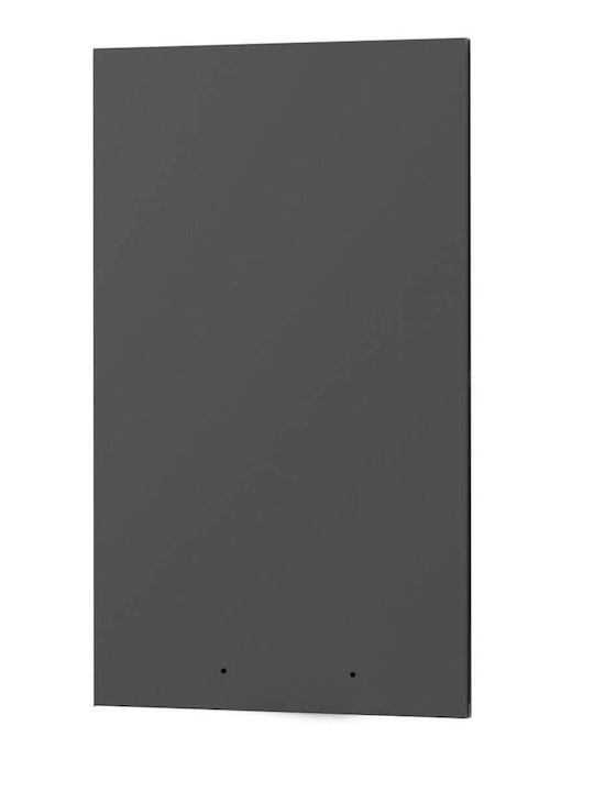 Alphab2b Charlotte Ușă de Dulap Rectangulară din Placă din Lemn Agregat Gri 71.3x41.8x1.6cm SO-CVU60-3
