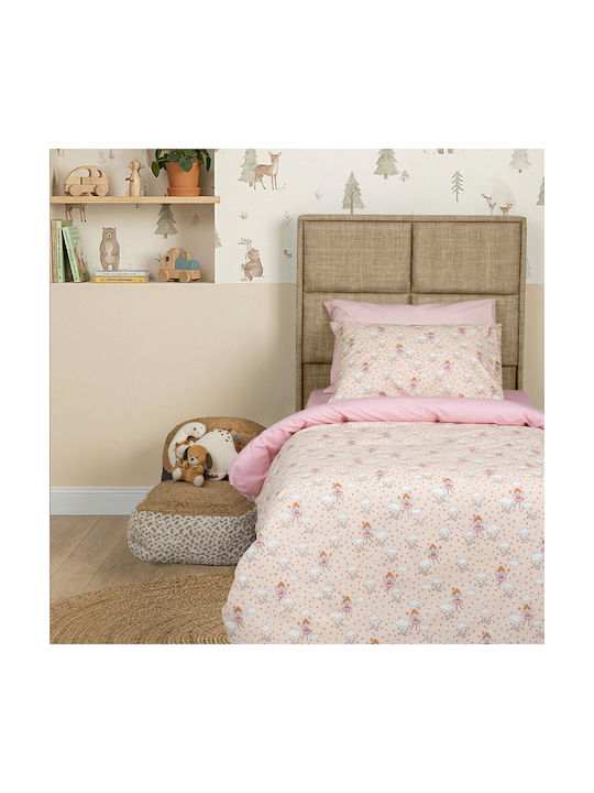 Sunshine Cotton Feelings Set Kids Duvet Cover Single With Pillowcase Cotton Feelings Cotton 170x250cm