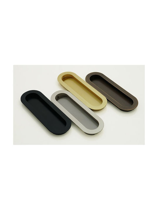 Convex Series 1509ps-s02s02 Bronze Door Flush Handle 50mm