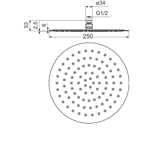 Ideal Standard Idealrain Душ Глава