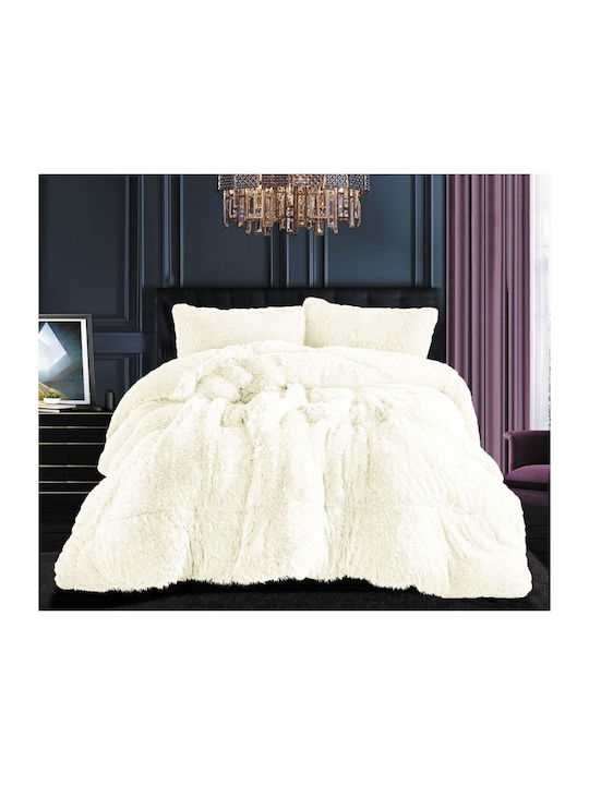 Silk Fashion Κουβερτοπάπλωμα Μονό 170x220εκ. Ivory 350 GSM