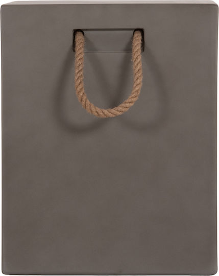 Външни Табуретки Бар от Бетон Zak Сив 36x36x43см