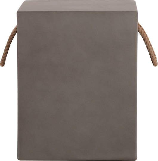 Външни Табуретки Бар от Бетон Zak Сив 36x36x43см