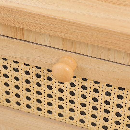 Συρταριέρα Κρεβατοκάμαρας Ξύλινη Scandy 44x26x78.5εκ.