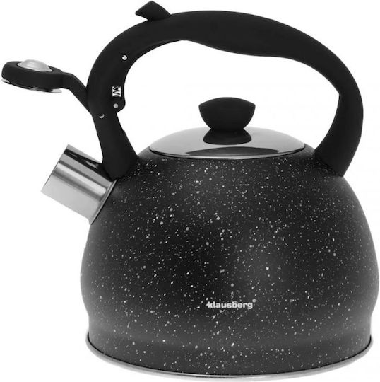 Klausberg Teekanne Rostfreier Stahl Gray 2000ml