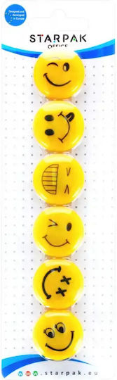 Starpak Round Set of Magnets 3cm 6pcs