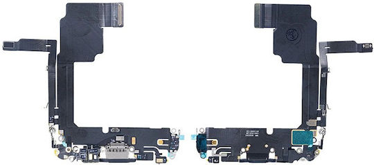 Apple iPhone 15 Pro Max Anschluss zum Aufladen Flex Kabel Blau Titanium Oem