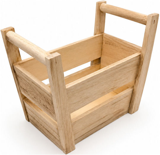 Yuk Bread Box Wooden 21x15x16cm