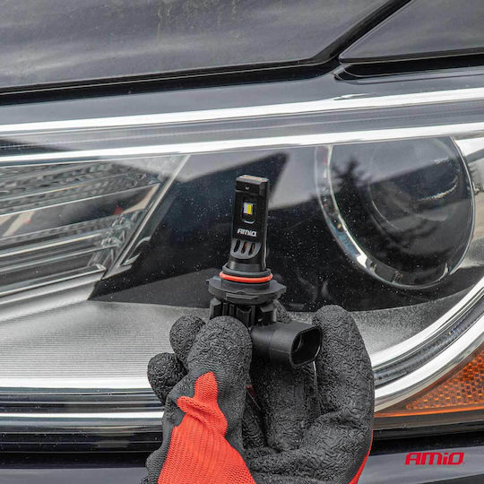 AMiO Λάμπες Αυτοκινήτου HB3 Canbus LED 6000K Ψυχρό Λευκό 12-24V 68W 2τμχ