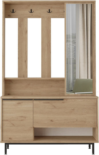 Laxfield Eingangsmöbel mit Schuhschrank Natural 112x35.5x178.2cm