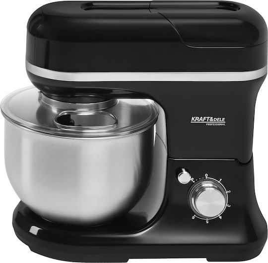 Kraft & Dele Mașină de bucătărie 3000W cu Bol din Inox 5lt