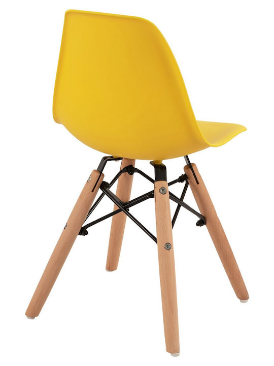 Kids Chair Kid Yellow 30.5x33x59cm