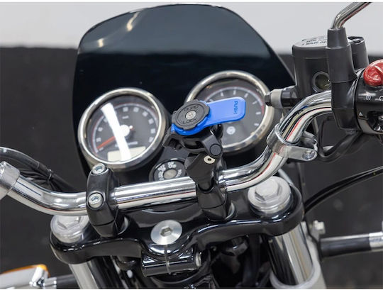 Quad Lock Βάση Κινητού Μοτοσυκλέτας με Κλιπ για το Τιμόνι