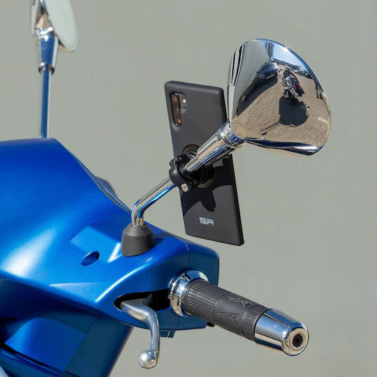 SP Connect Spc+ Motorcycle Phone Mount with Clip for Mirror
